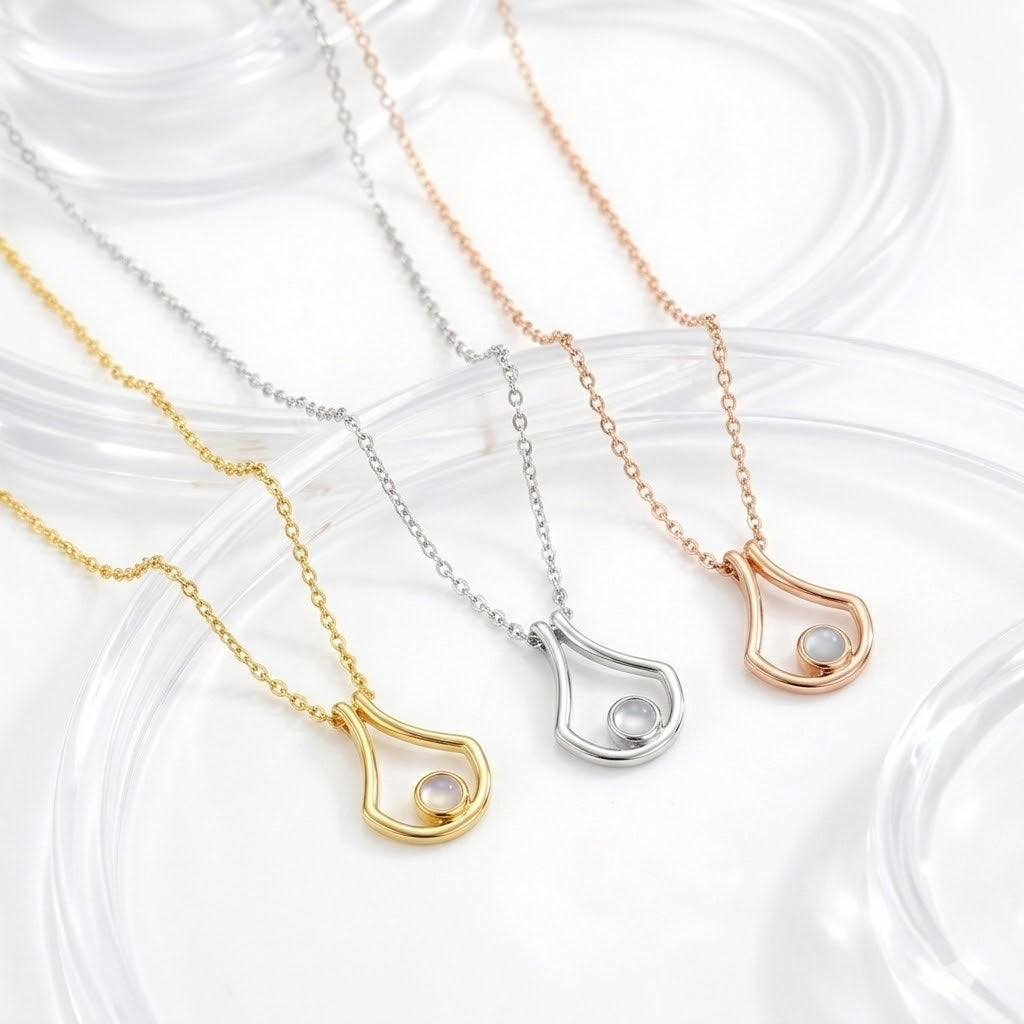 Collier photo personnalisé