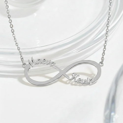 Collier personnalisé avec deux noms