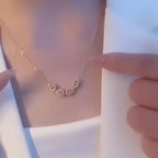 Collier porte-bonheur en forme de cœur